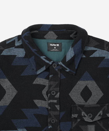【NEW】SANTA CRUZ JACQUARD LONG SLEEVE メンズ/シャツ/レギュラーフィット