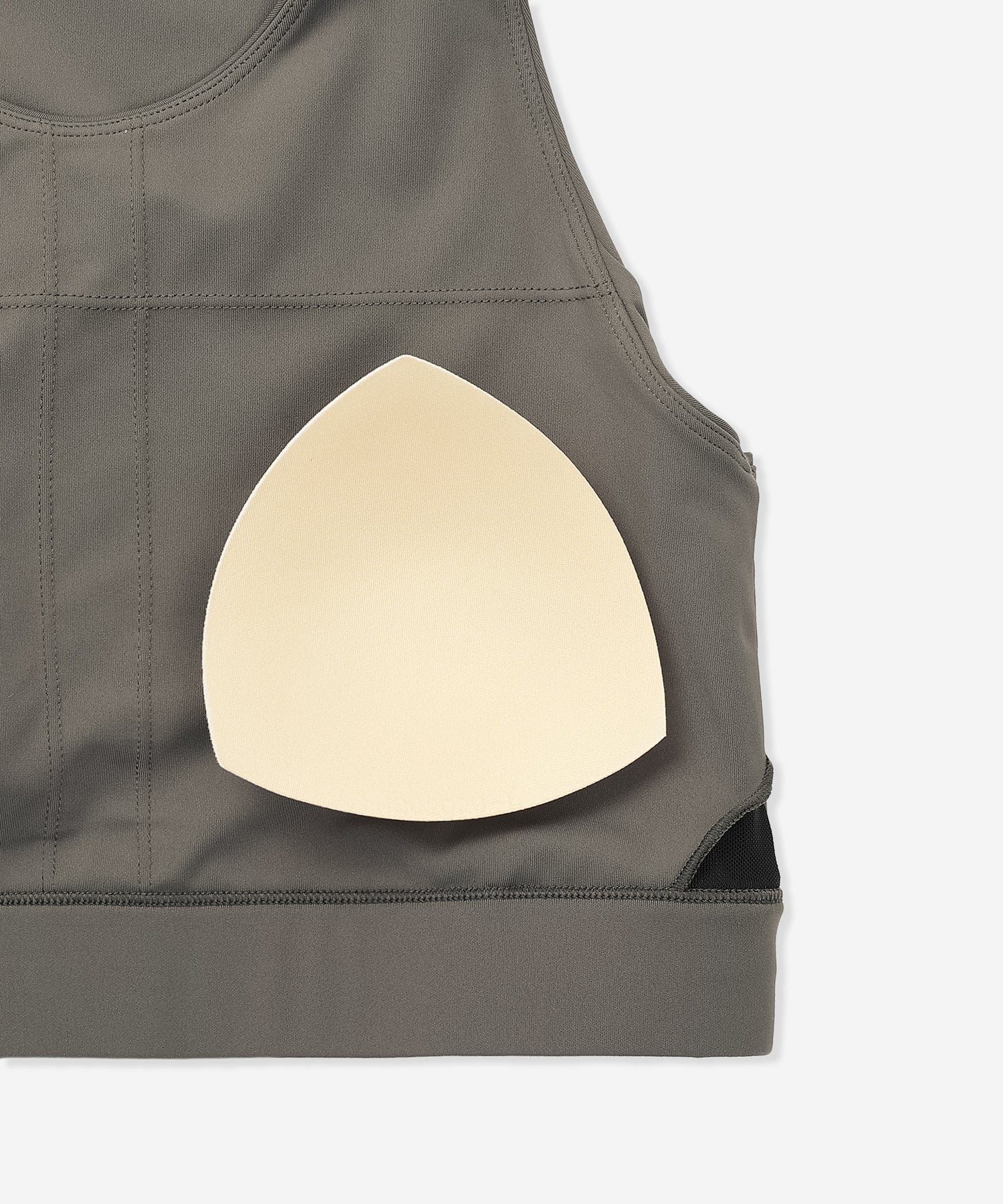 PHANTOM オープン バックフック ハイネック ブラ (レディース/トレーニング・スポーツブラ)