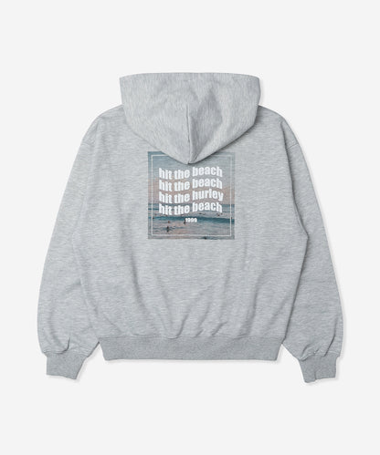 WOMENS OVRSZD HIT THE BEACH HOODIE レディース/フリース・フーディー