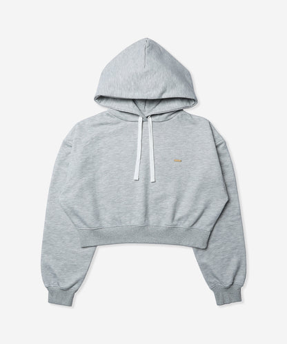 WOMENS BASIC CROPD HOODIE レディース/フリース・フーディー