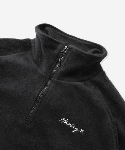 WOMENS PHANTOM SHAGGY FLEECE HALF ZIP レディース/フリース・フーディー