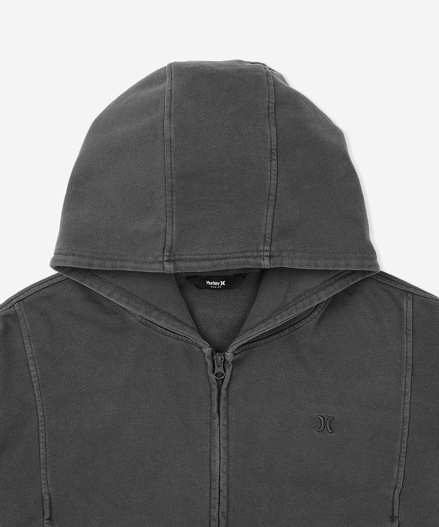 【NEW】SWEAT PIGMENT FULL ZIP HOODIE レディース/フリース・フーディー