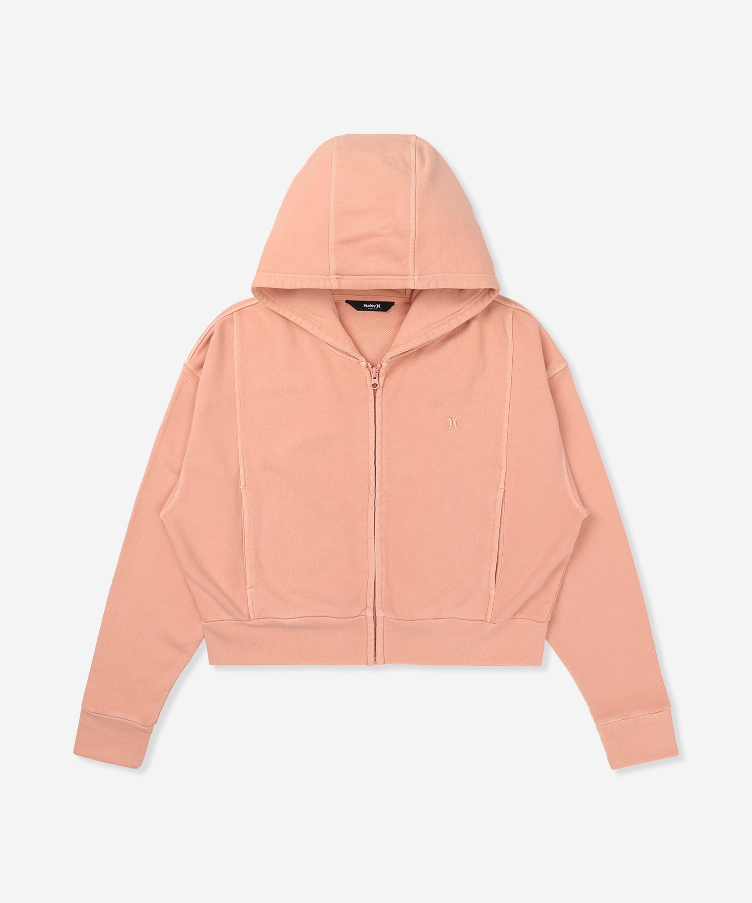 【NEW】SWEAT PIGMENT FULL ZIP HOODIE レディース/フリース・フーディー