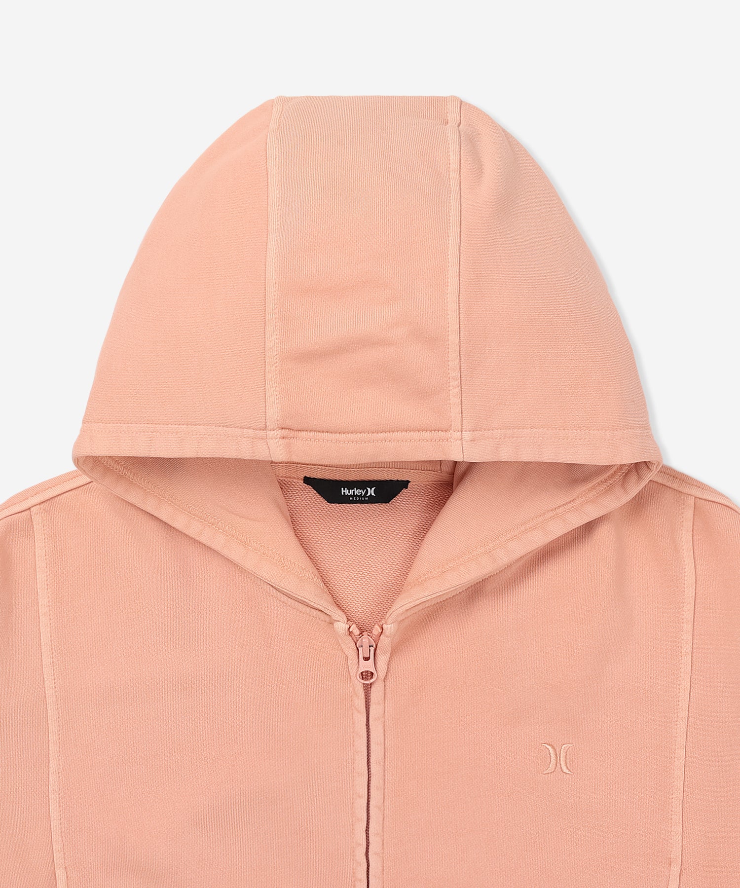 【NEW】SWEAT PIGMENT FULL ZIP HOODIE レディース/フリース・フーディー