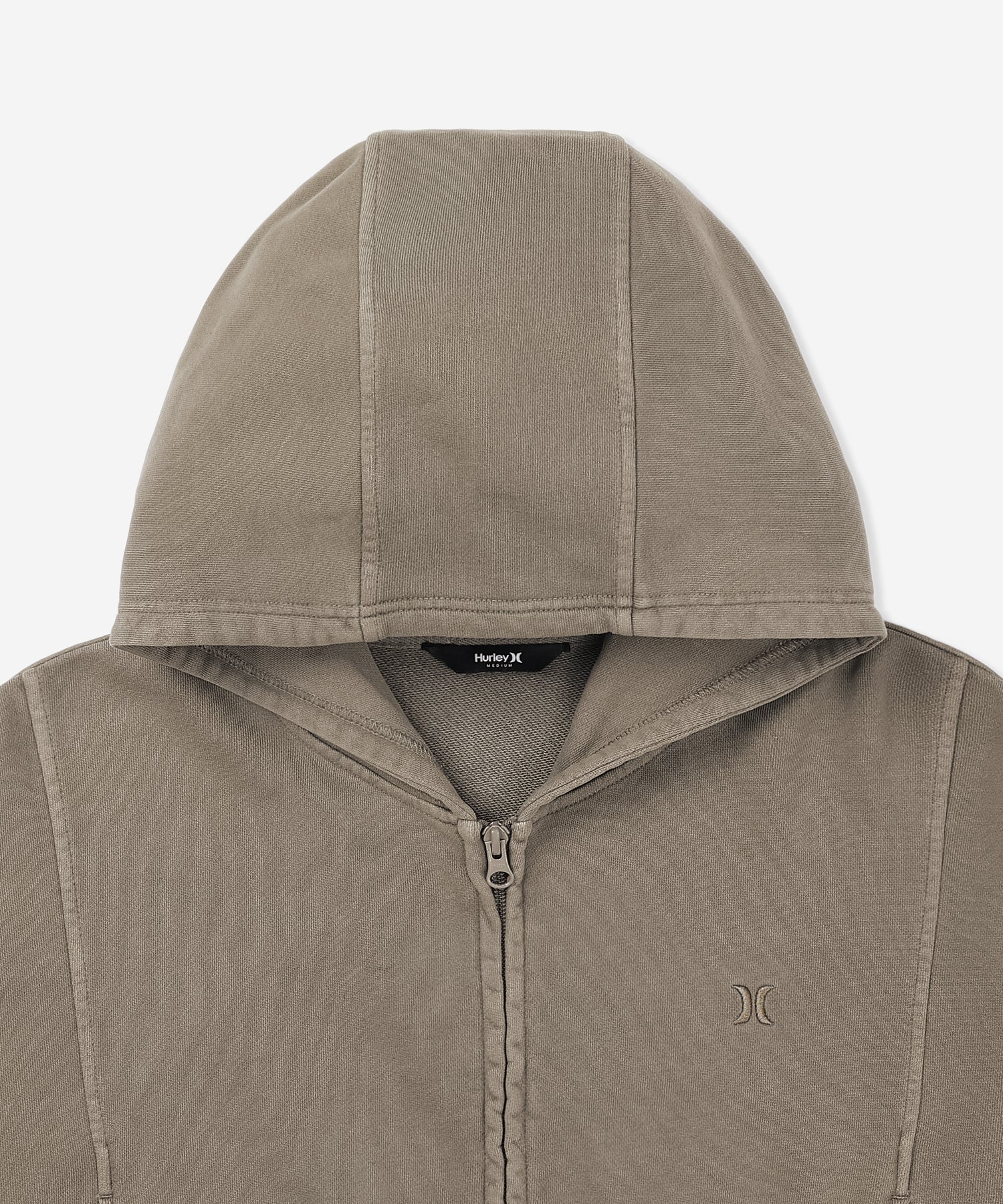 【NEW】SWEAT PIGMENT FULL ZIP HOODIE レディース/フリース・フーディー