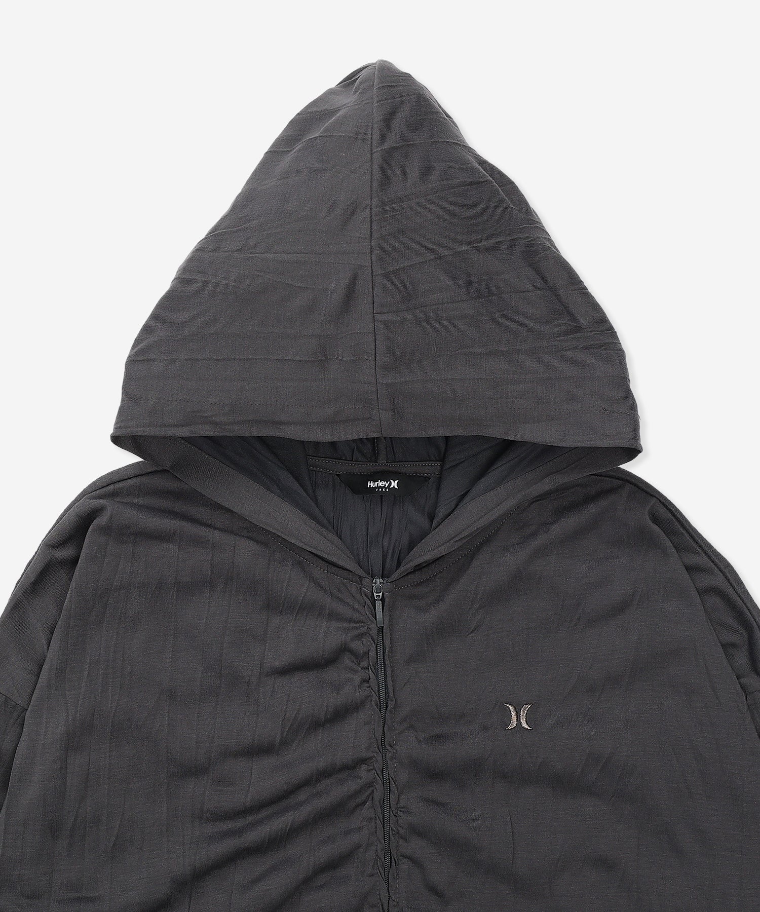 【NEW】クリンクルド　フルジップ フーディー (レディース/フリース・フーディー)