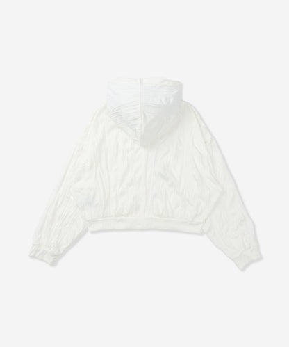 【NEW】クリンクルド　フルジップ フーディー (レディース/フリース・フーディー)