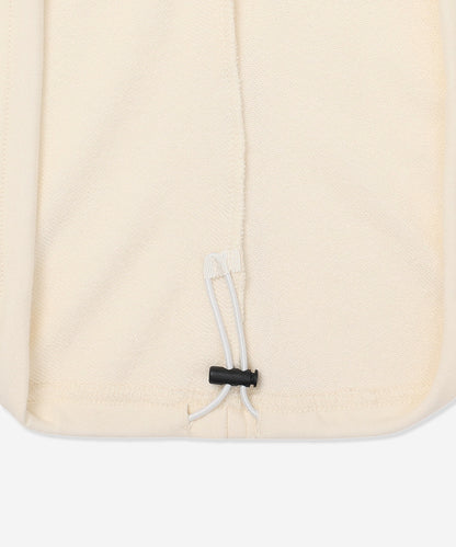TERRY CORDUROY SWITCHING DRAW CORD CREW レディース/スウェット/オーバーサイズフィット