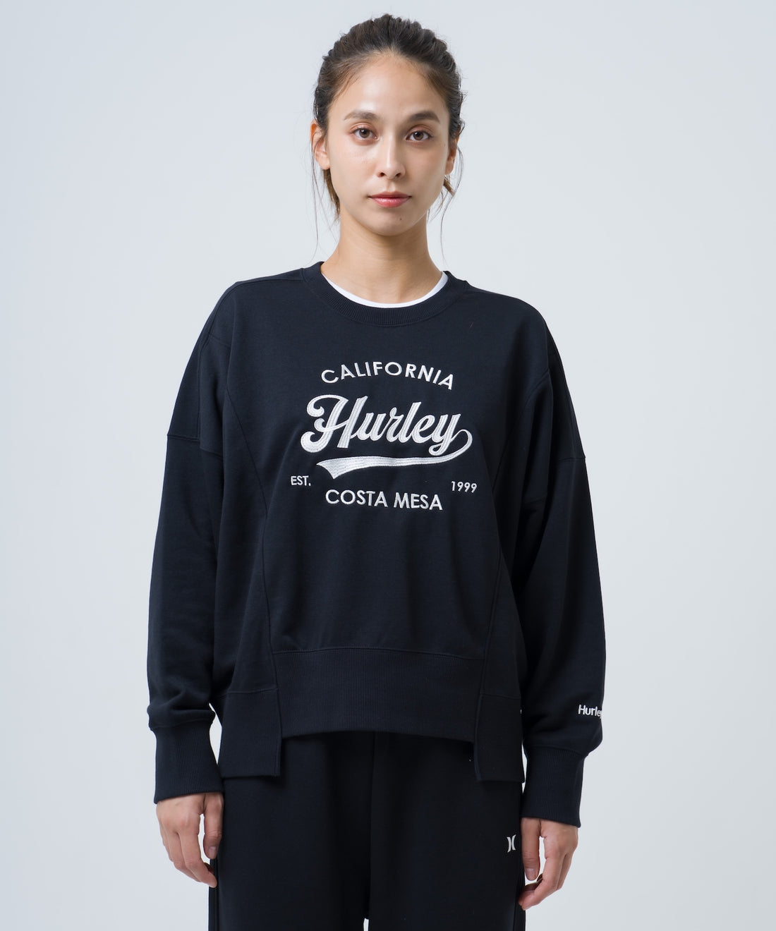 【NEW】SWEAT CURSIVE LOGO CREW レディース/スウェット