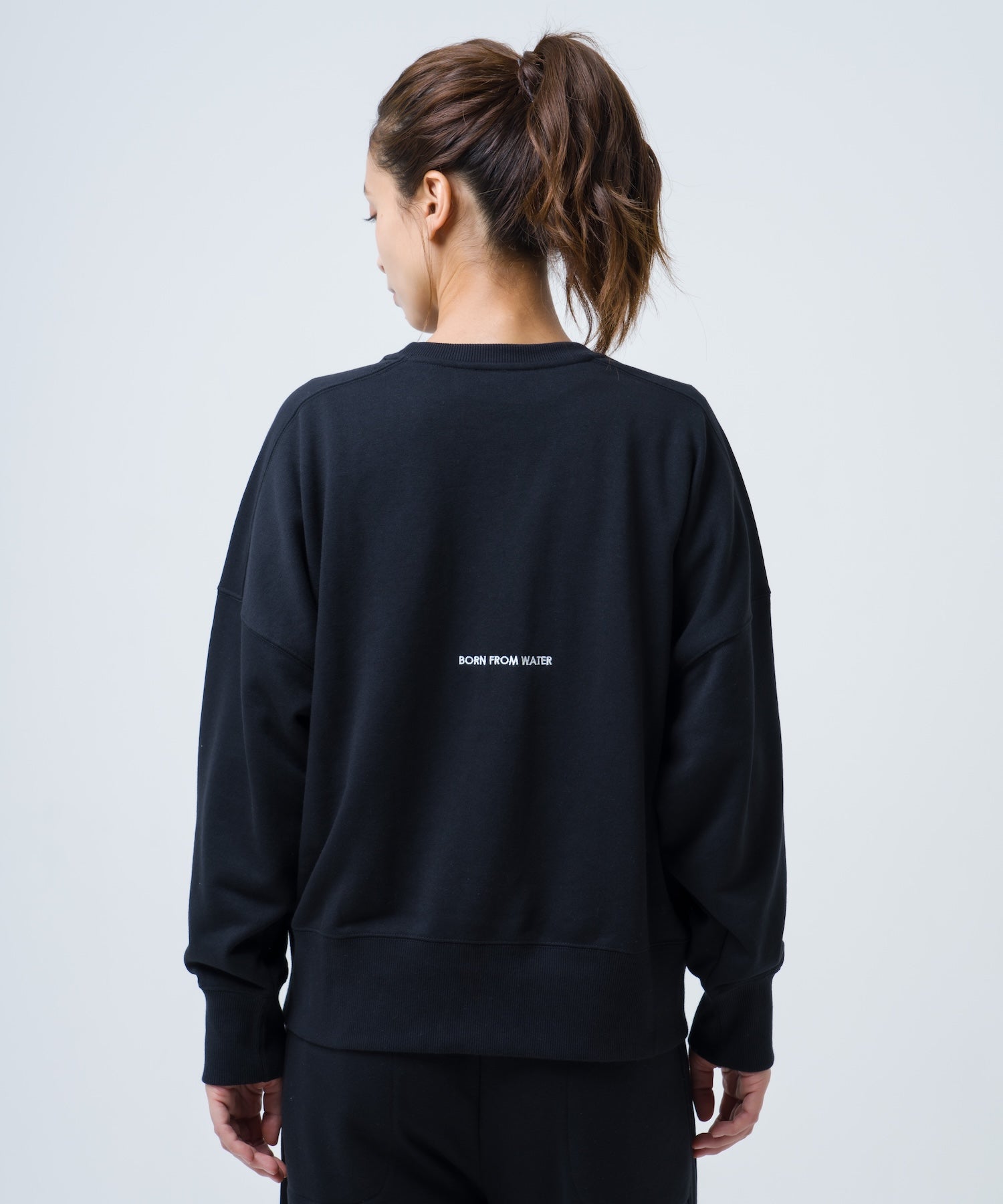 【NEW】SWEAT CURSIVE LOGO CREW レディース/スウェット