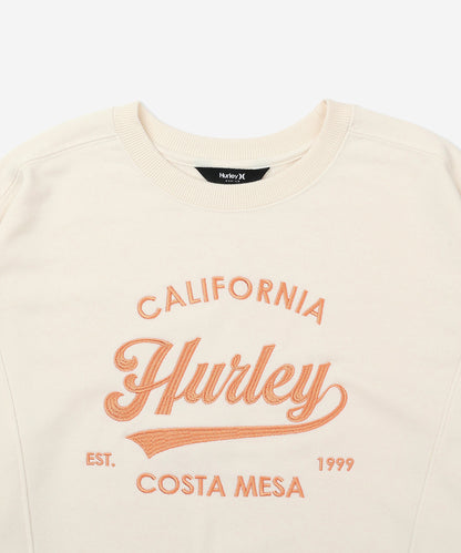 【NEW】SWEAT CURSIVE LOGO CREW レディース/スウェット
