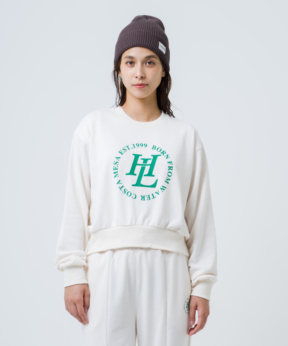 【NEW】SWEAT CIRCLE LOGO CREW レディース/スウェット