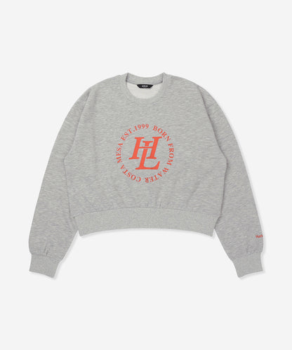 【NEW】SWEAT CIRCLE LOGO CREW レディース/スウェット