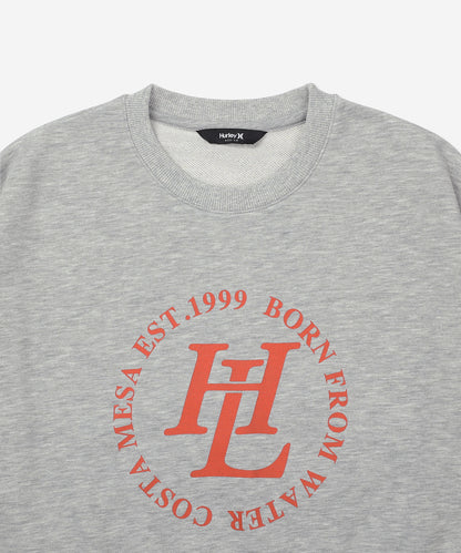 【NEW】SWEAT CIRCLE LOGO CREW レディース/スウェット
