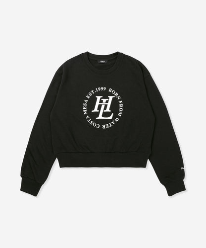 【NEW】SWEAT CIRCLE LOGO CREW レディース/スウェット