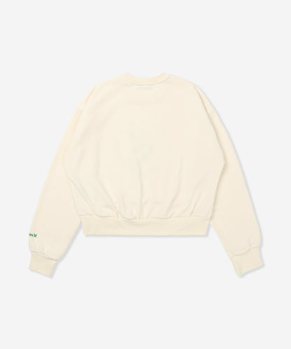 【NEW】SWEAT CIRCLE LOGO CREW レディース/スウェット