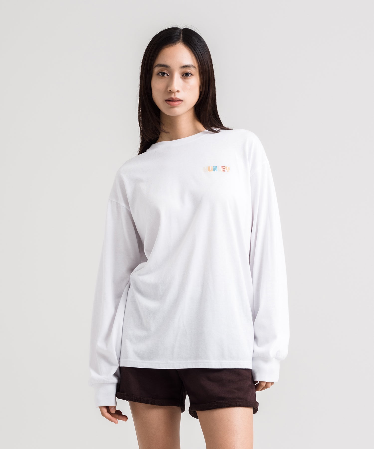 WOMENS OVRSZD CALI LONG SLEEVE TEE レディース/ロンT