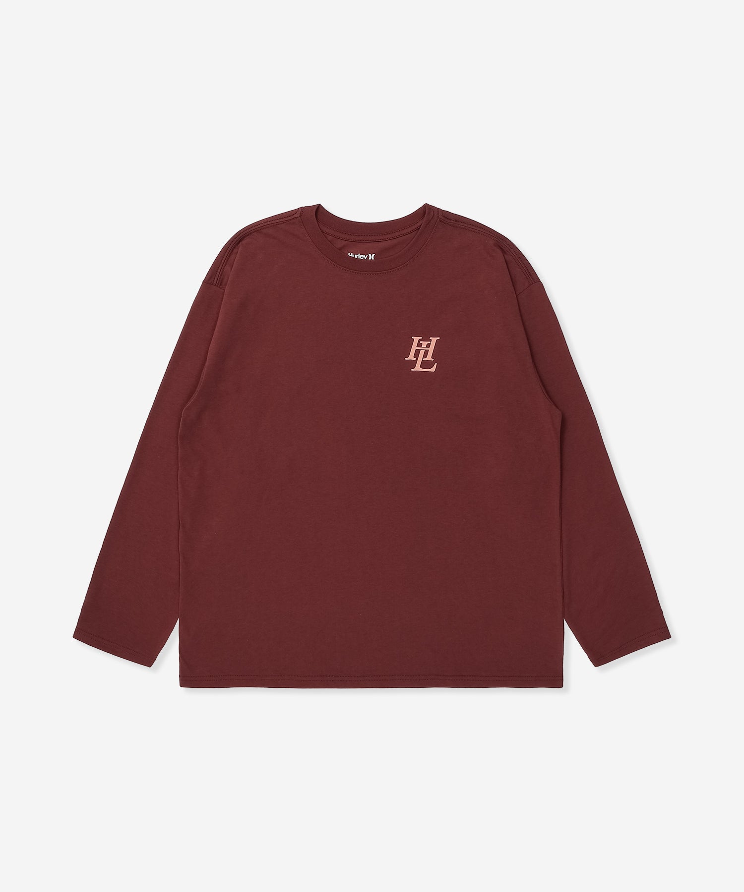 BORN FROM WATER LS TEE レディース/ロンT/オーバーサイズフィット