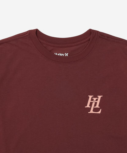BORN FROM WATER LS TEE レディース/ロンT/オーバーサイズフィット