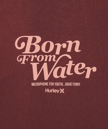 BORN FROM WATER LS TEE レディース/ロンT/オーバーサイズフィット