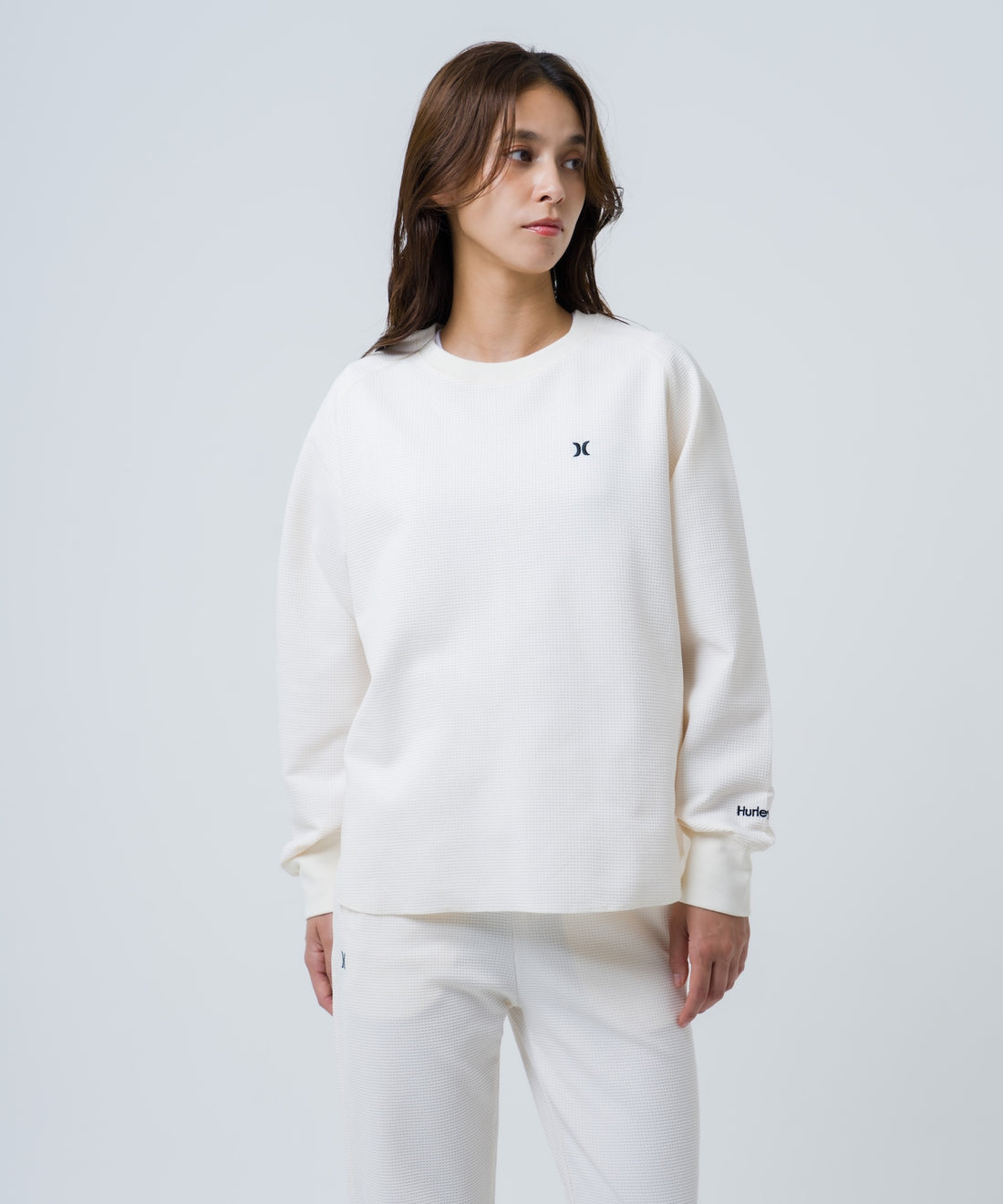 【NEW】THERMAL LONG SLEEVE TEE レディース/ロンT/オーバーサイズフィット