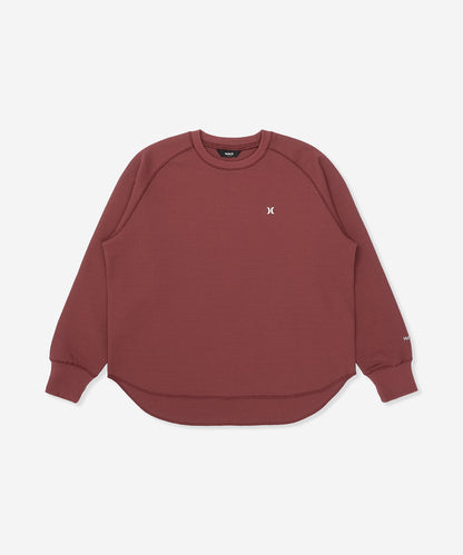 THERMAL LONG SLEEVE TEE レディース/ロンT/オーバーサイズフィット