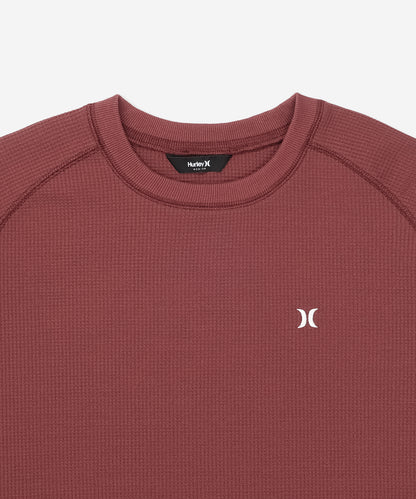 THERMAL LONG SLEEVE TEE レディース/ロンT/オーバーサイズフィット