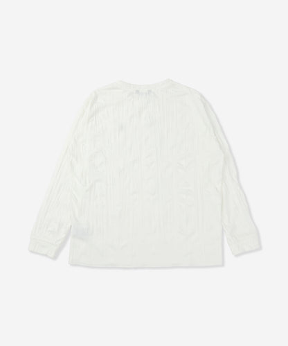 【NEW】クリンクルド ロングスリーブティー (レディース/ロンT)