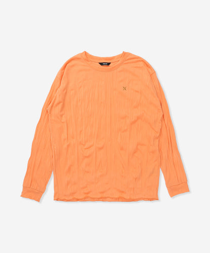 【NEW】クリンクルド ロングスリーブティー (レディース/ロンT)