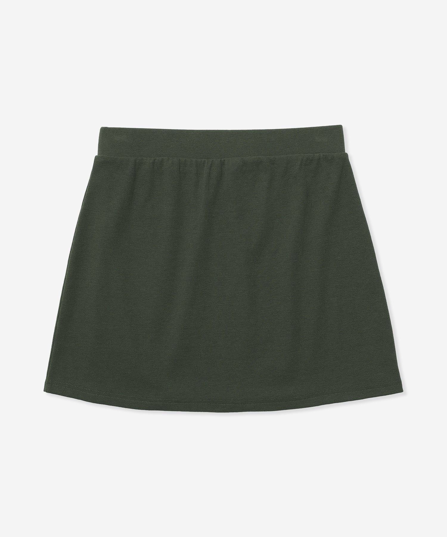 RIB SHORT SKIRT レディース/スカート