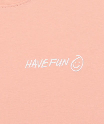 HAVE FUN SHORTSLEEVE TEE レディース/Tシャツ/レギュラーフィット