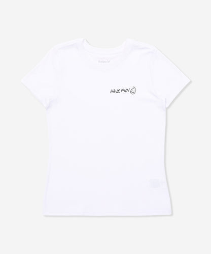 HAVE FUN SHORTSLEEVE TEE レディース/Tシャツ/レギュラーフィット