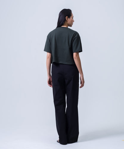 OVERSIZE ICON CROPED SHORTSLEEVE TEE レディース/Tシャツ