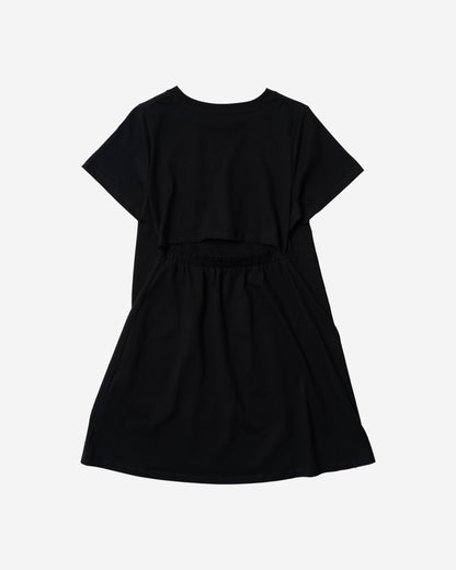 WOMENS OPEN BACK SHORT SLEEVE DRESS レディース/ワンピース