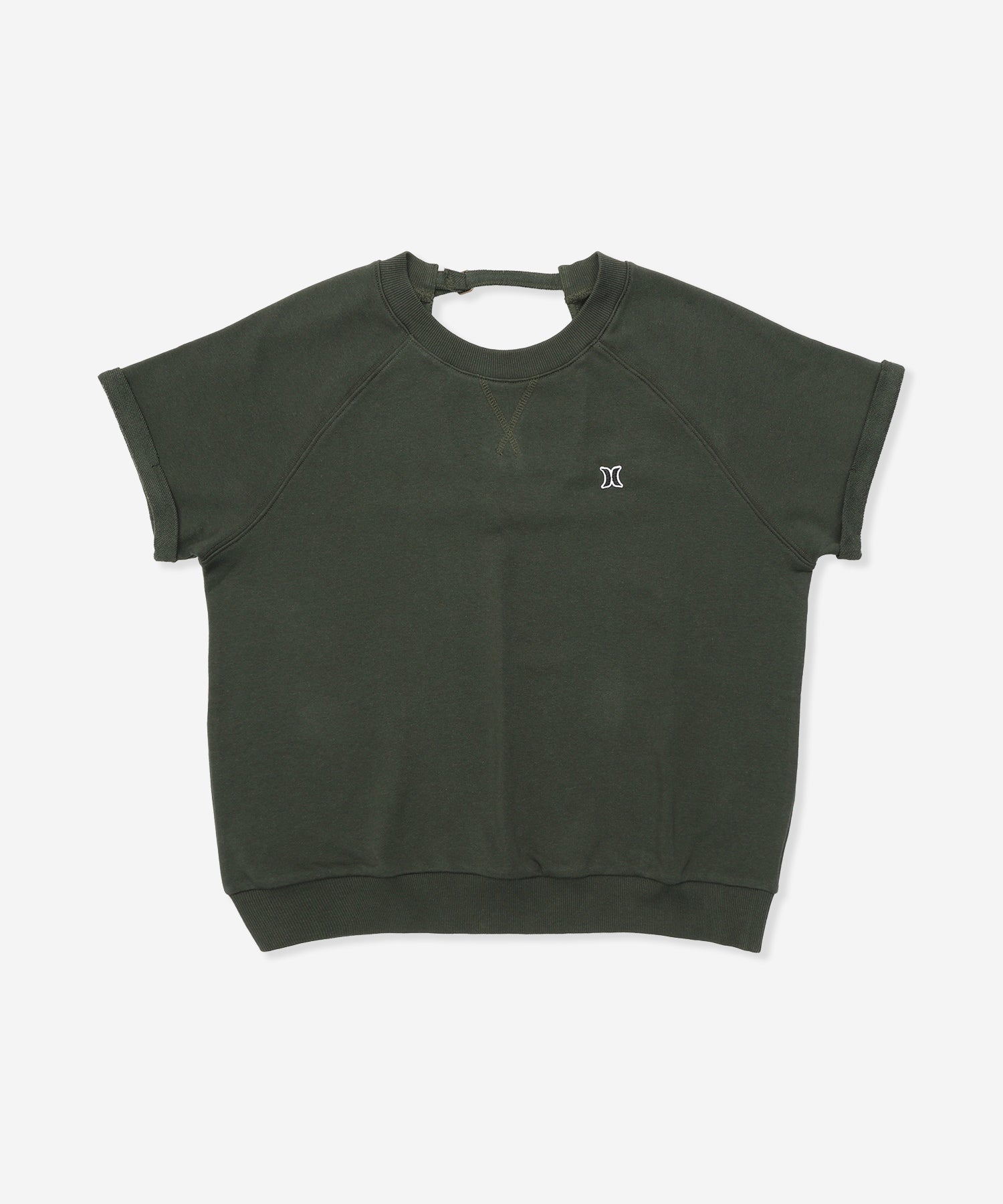 TERRY ICON BACK OPEN SHORT SLEEVE レディース/Tシャツ