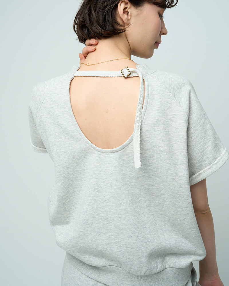 WOMENS TERRY ICON BACK OPEN SHORT SLEEVE レディース/Tシャツ