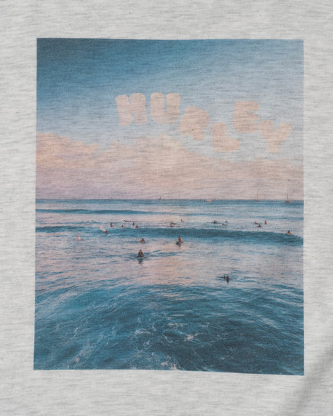 WOMENS OVERSIZED SUNRISE SURF SHORT SLEEVE TEE レディース/Tシャツ