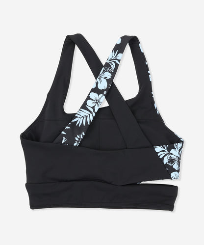 【NEW】アシンメトリー オーバーラップ トップス (レディース/水着)