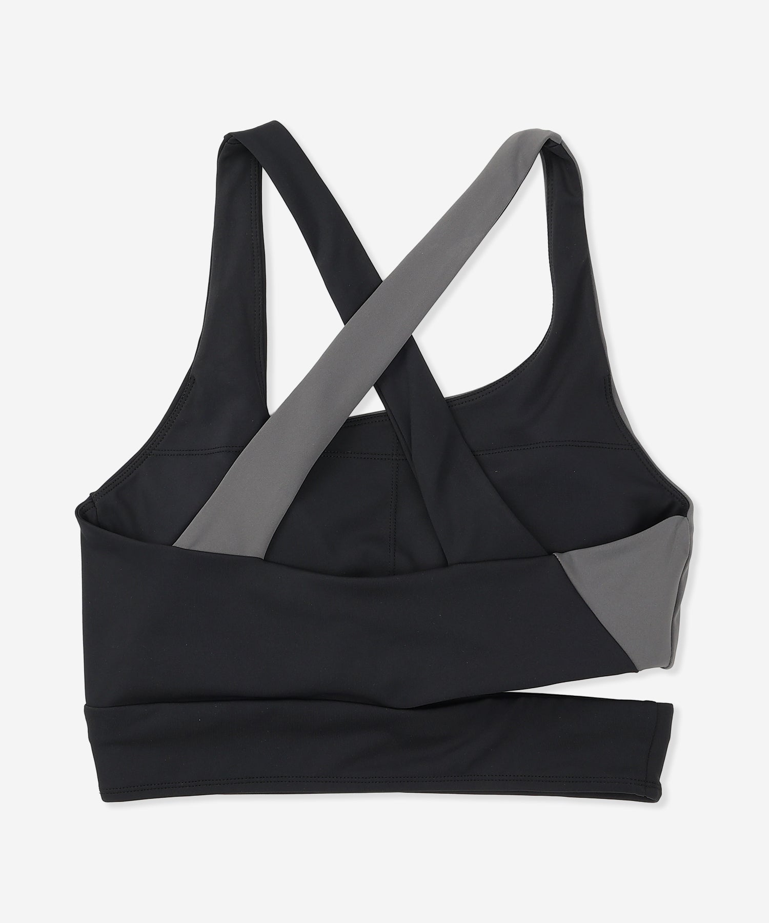 【NEW】アシンメトリー オーバーラップ トップス (レディース/水着)