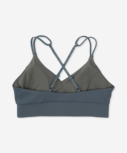 【NEW】リブ スイッチング スイムウェア トップス (レディース/水着)