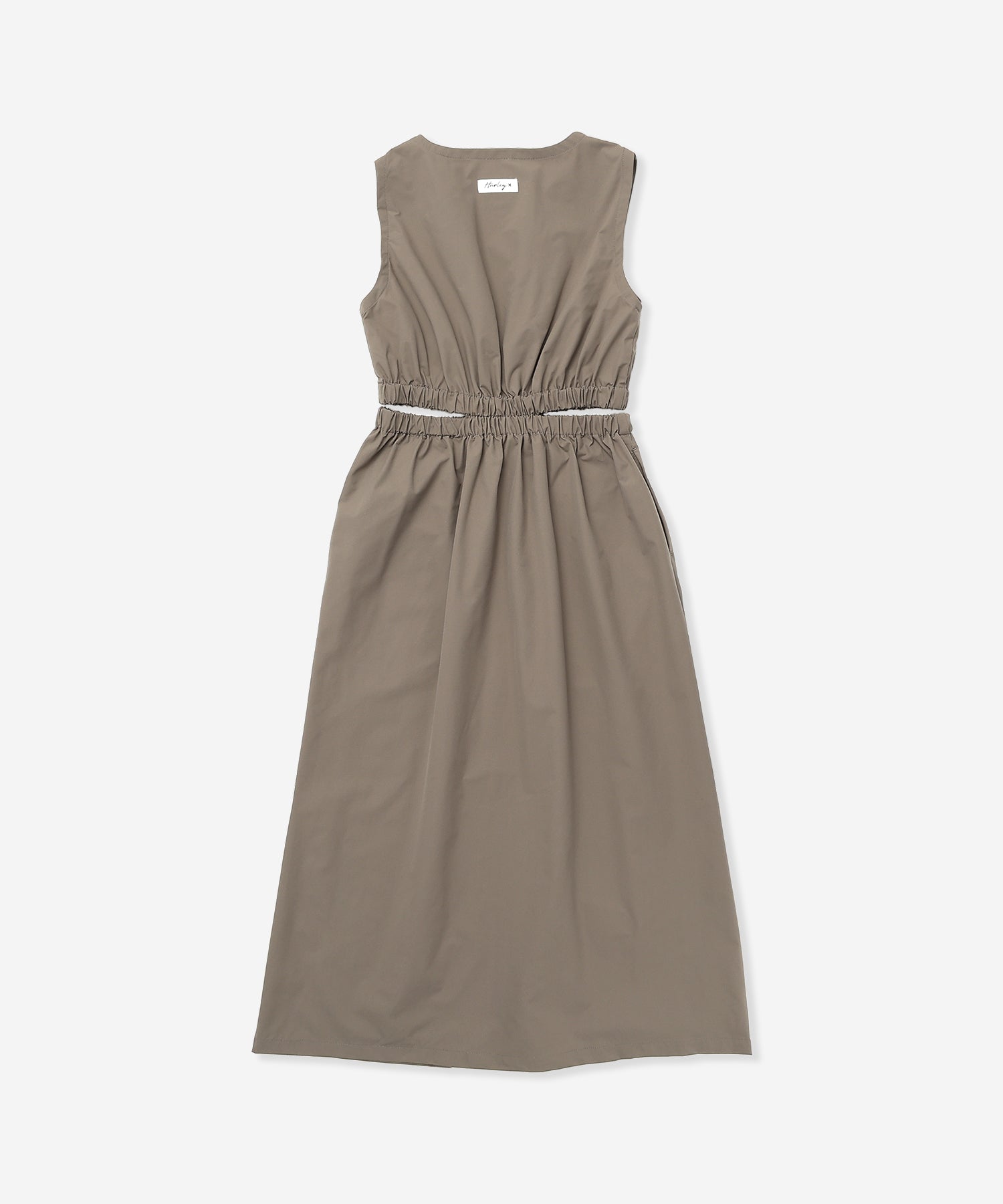 PHANTOM WOVEN SIDEOUT LONG DRESS レディース/ワンピース