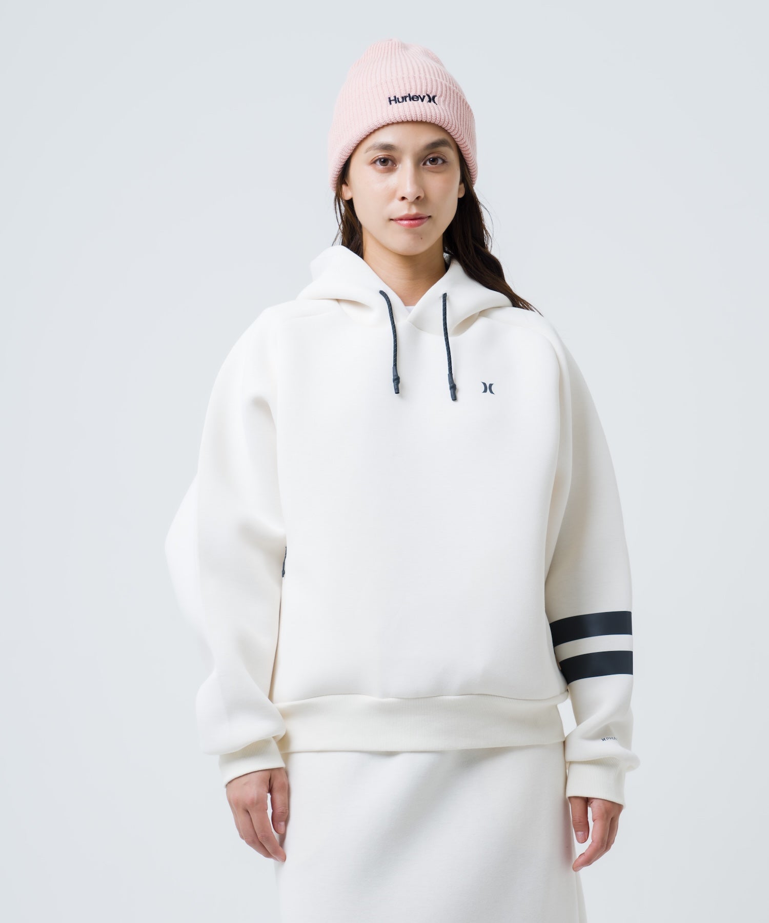 【NEW】PHANTOM SWEAT BLOCK PARTY HOODIE レディース/フリース・フーディー