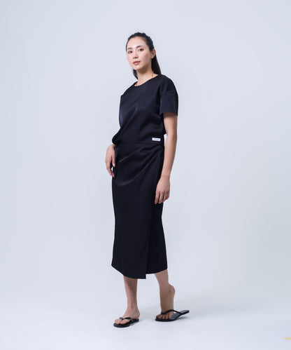SIDE RIBBON SHORTSLEEVE TEE レディース/Tシャツ