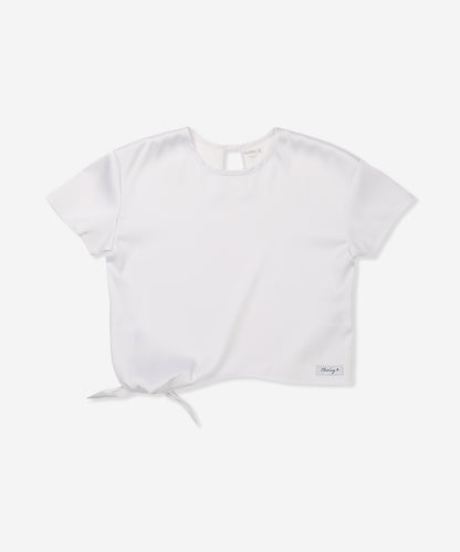 SIDE RIBBON SHORTSLEEVE TEE レディース/Tシャツ