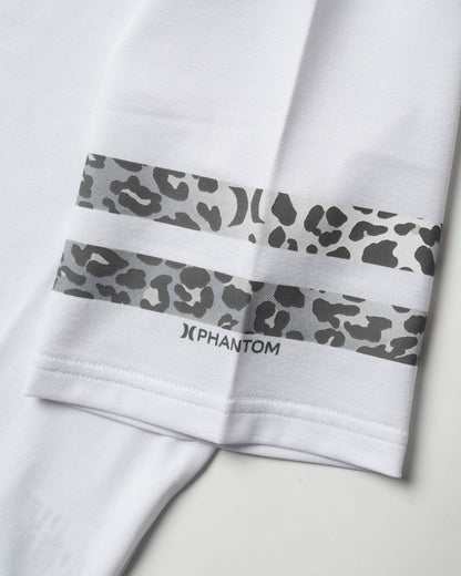 BOYS PHANTOM OVERSIZED LEOPARD BLOCK PARTY SHORT SLEEVE TEE ボーイズ/ラッシュガード