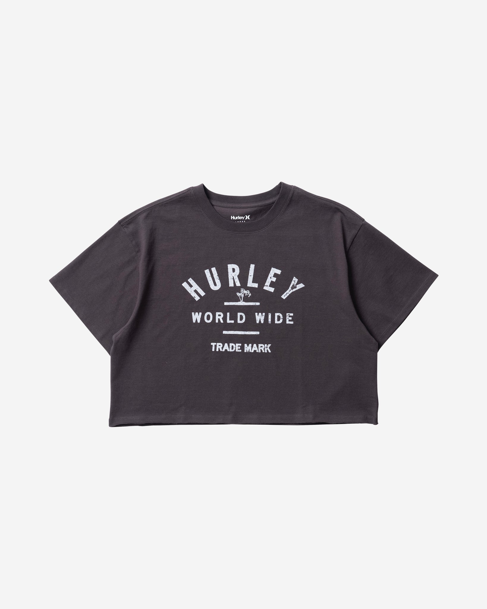 WOMENS OVERSIZED CUT OFF CROP TEE レディース/Tシャツ