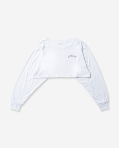 WOMENS OFFSHOULDER CROP LONGSLEEVE TEE 【水陸両用】レディース/トレーニング・Tシャツ