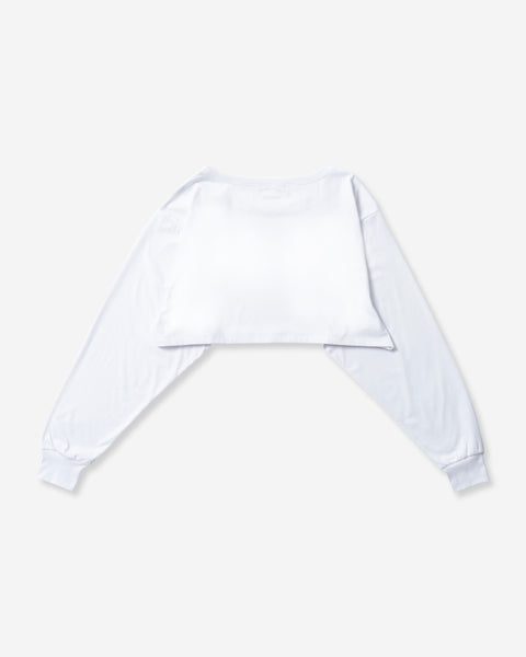 WOMENS OFFSHOULDER CROP LONGSLEEVE TEE 【水陸両用】レディース/トレーニング・Tシャツ